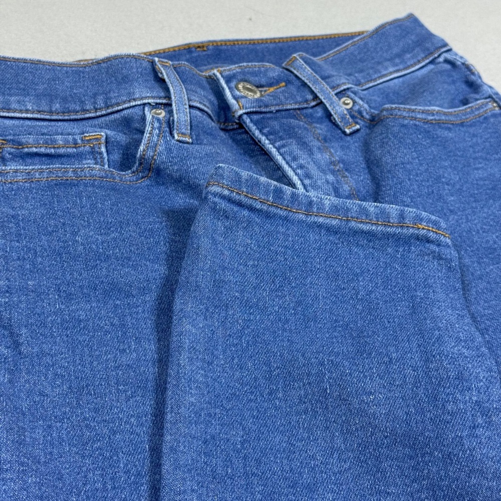 Levis 710 Super Skinny Jeans Womens Blue Denim Mid Rise Stretch Pants